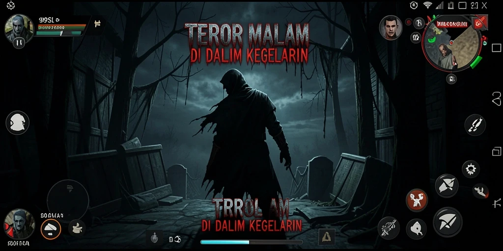 Tangkapan layar dari gameplay menegangkan di 99SL.