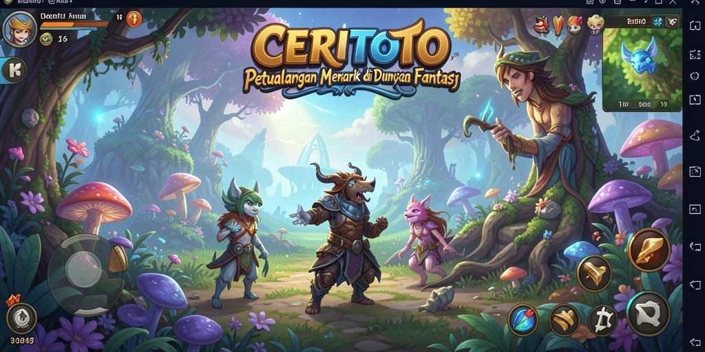 Gameplay menarik CERITOTO yang penuh petualangan dan tantangan.