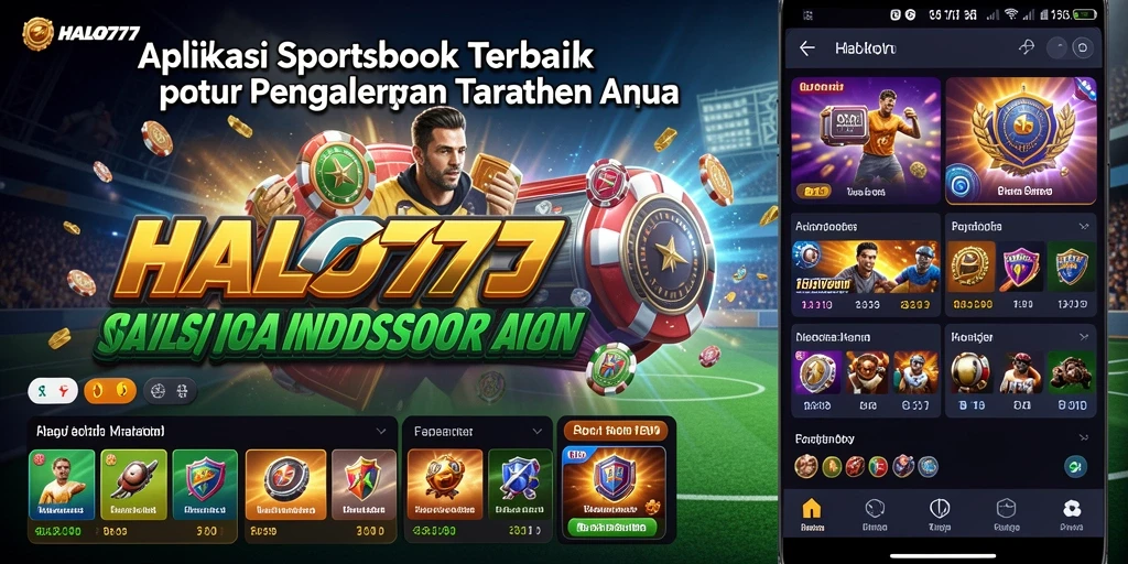 Tampilan screenshot HALO777 menampilkan fitur taruhan olahraga yang menarik dan informatif.