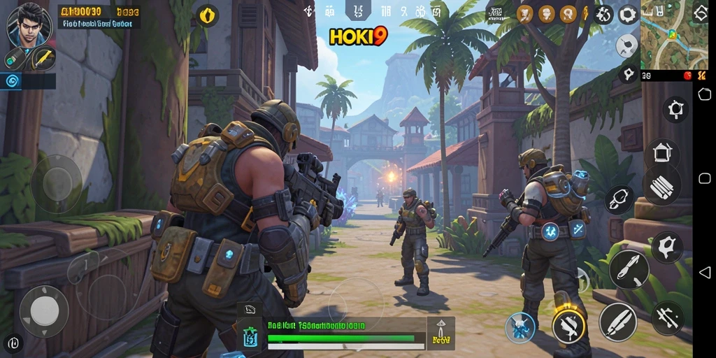 Tampilan gameplay HOKI9 yang menarik dan interaktif.