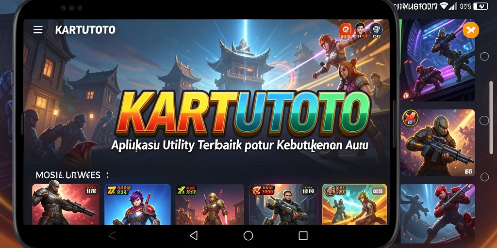 Tampilan antarmuka utama KARTUTOTO yang intuitif dan praktis.