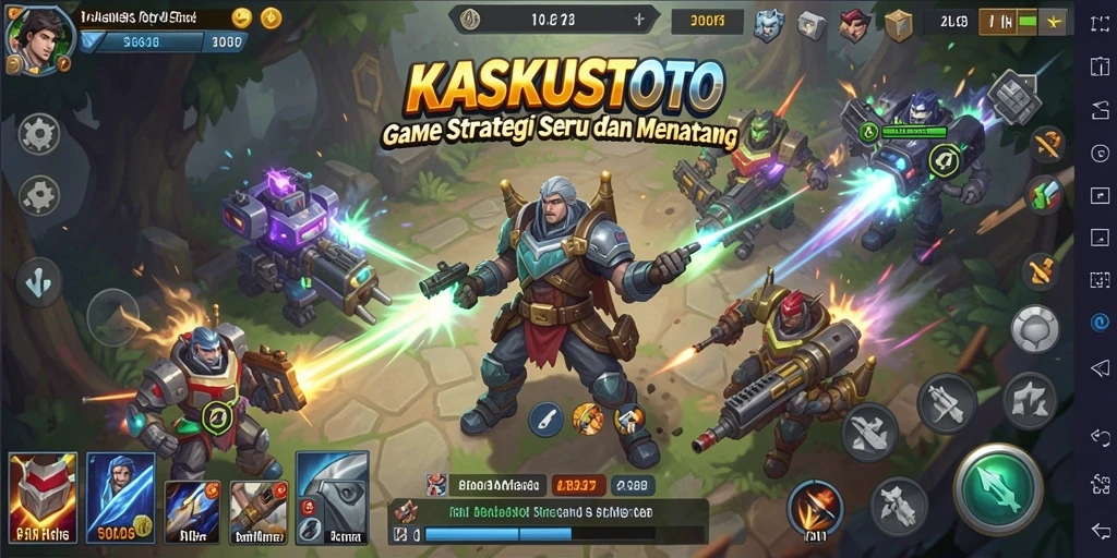 Tampilan gameplay KASKUSTOTO yang menarik dan penuh aksi.