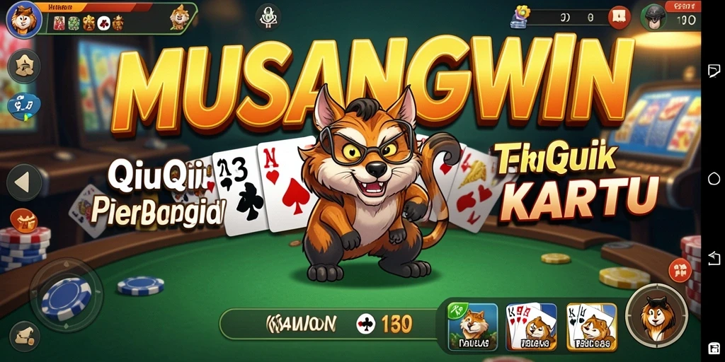 Screenshot gameplay MUSANGWIN yang menarik dengan suasana QiuQiu.
