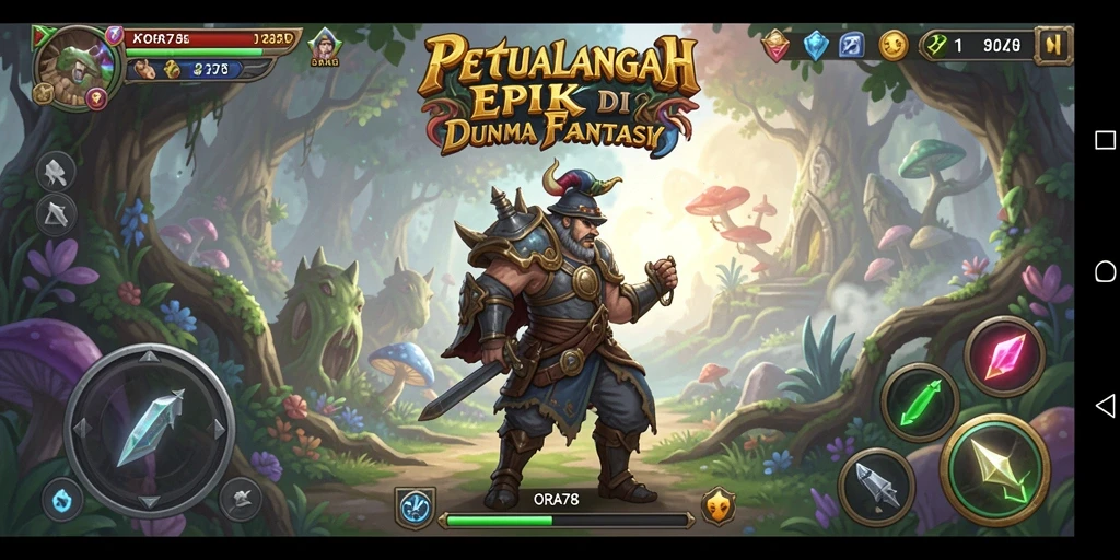 Tampilan gameplay ORA78 yang mendebarkan dalam petualangan RPG.