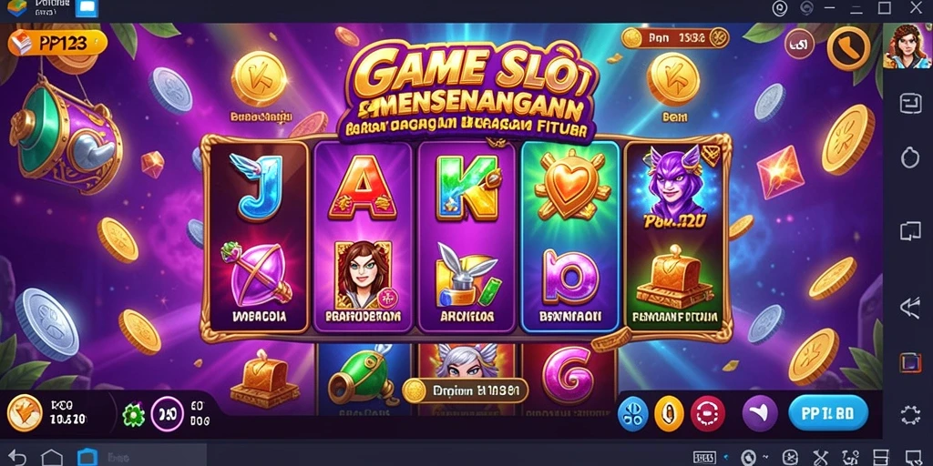 Screenshot gameplay PP123 yang menarik dengan fitur slot yang beragam.